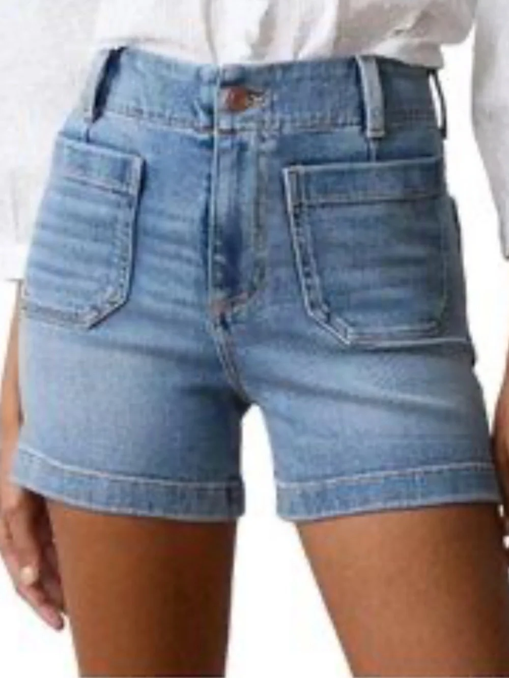 LC Lauren Conrad The Super High Rise Wildflower Shorts - Picture 1 of 9